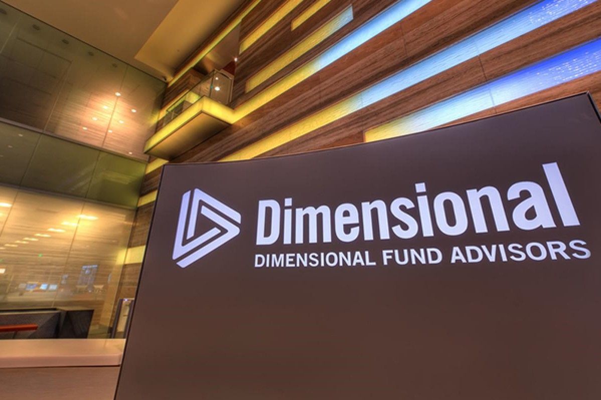 Dimensional Fund Advisors Logo and Sign