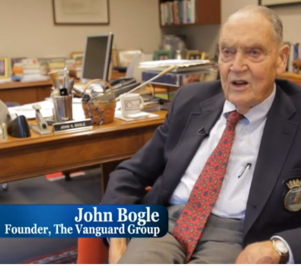 John Bogle, Founder of the vanguard group